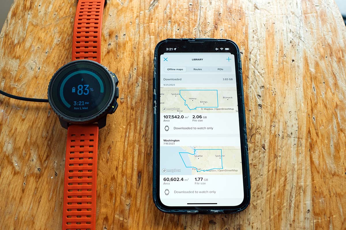 Downloading offline maps (Suunto Vertical Titanium Solar)